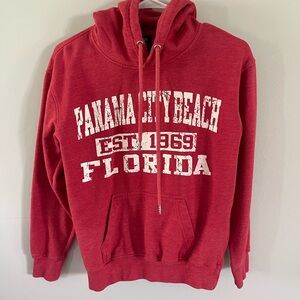 Red Panama City Beach Hoodie